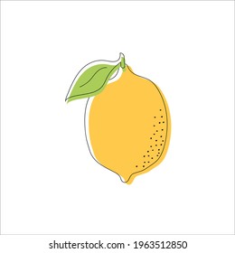 vector icon summer fruit nature