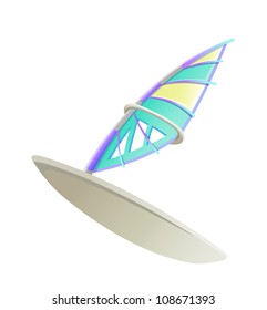 vector icon surf board