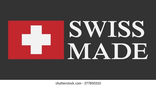 Vector Icon Swiss Made