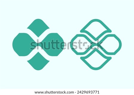 Vector Icon Symbol Pix Payment Method Light Background