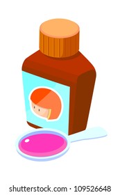 vector icon syrup
