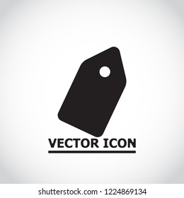 Vector icon tag 10 EPS