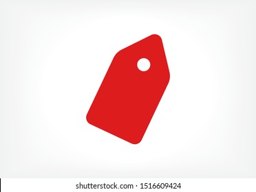 Vector icon tag 10 EPS . Lorem Ipsum Illustration design