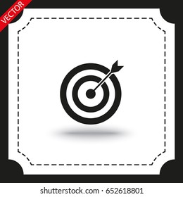 Vector icon target