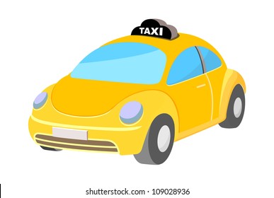 vector icon taxi