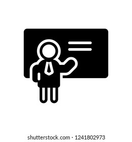 Vector icon for teaching