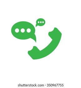 vector icon telephone receiver