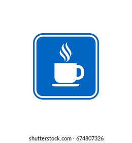 Vector Icon Template - Cafe Illustration Design. Vector EPS 10.