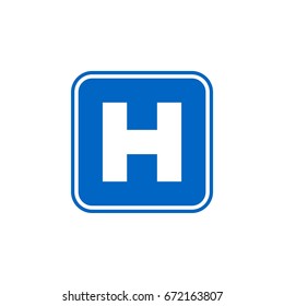 Vector Icon Template - Helipad Illustration Design. Vector EPS 10.