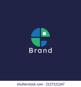 plantilla de icono vector e ilustración del logotipo de camaleón. logotipo abstracto de tecnología