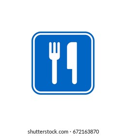 Vector Icon Template - Restaurant Illustration Design. Vector EPS 10.