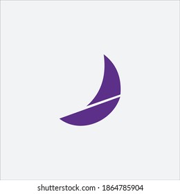logotipo del barco del icono vector