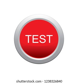 Vector icon test, web design element