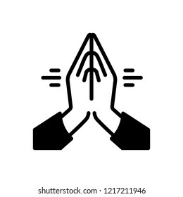 Vector icon for thankyou