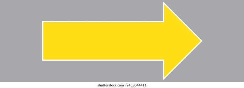 vector icon of a thin long arrow pointing to the left