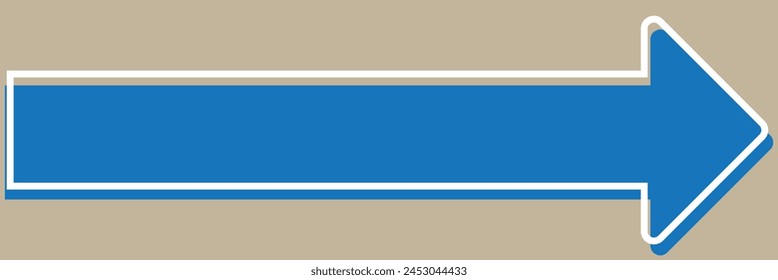 vector icon of a thin long arrow pointing to the left