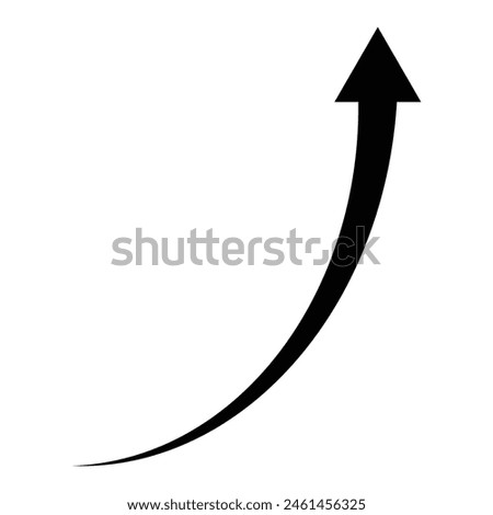 vector icon of a thin long arrow.  Black arrows vector illustration. Icons isolated. black long arrow.