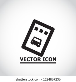 Vector icon ticket 10 EPS