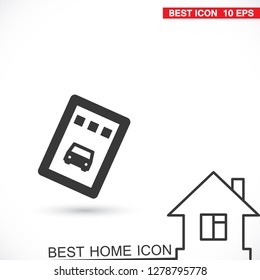 Vector icon ticket 10 EPS