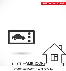 Vector icon ticket 10 EPS