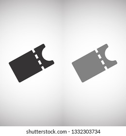 Vector icon ticket 10 EPS