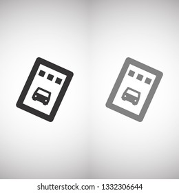 Vector icon ticket 10 EPS