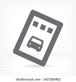 Vector icon ticket 10 EPS . Lorem Ipsum Illustration design