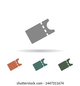 Vector icon ticket 10 EPS . Lorem Ipsum Illustration design