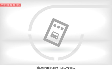 Vector icon ticket 10 EPS . Lorem Ipsum Illustration design