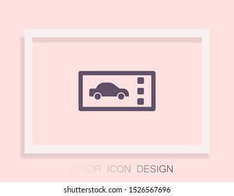 Vector icon ticket 10 EPS . Lorem Ipsum Illustration design