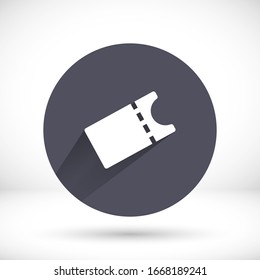 Vektorillustration Icon Ticket 10 EPS . Lorem-Ipsum-Illustrationsdesign