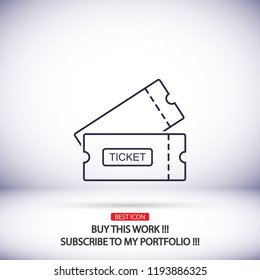 vector icon Ticket 