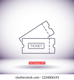 vector icon Ticket 