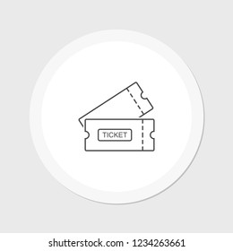 vector icon Ticket 