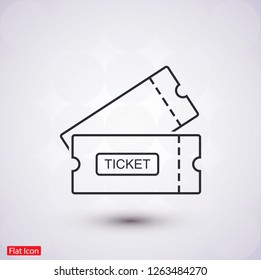 vector icon Ticket 