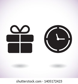 vector icon times , lorem ipsum Flat design