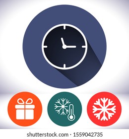 vector icon times , lorem ipsum Flat design