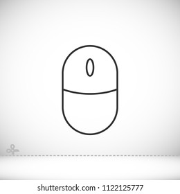 Vector icon tmouse 10 EPS