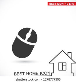Vector icon tmouse 10 EPS