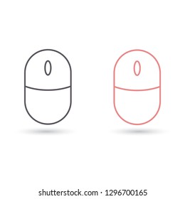 Vector icon tmouse 10 EPS