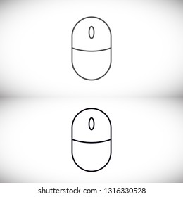Vector icon tmouse 10 EPS