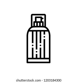 Vector icon for toner