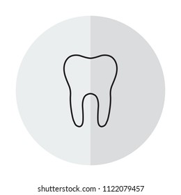 Vector icon tooth