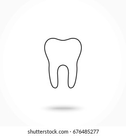 Vector icon tooth