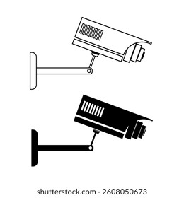 Vector icon traffic camera on white background
Vector icon traffic camera