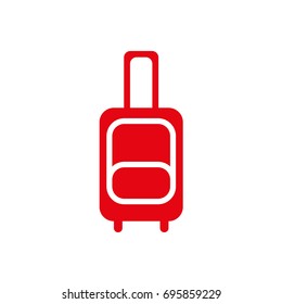Vector icon travel bag