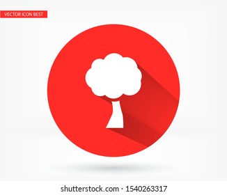 Vector icon tree 10 EPS . Lorem Ipsum Illustration design