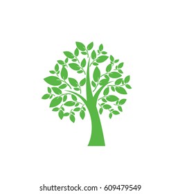 Vector icon tree illustration element nature sign
