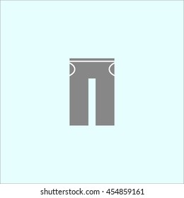 Vector icon trousers