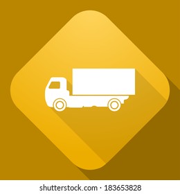 Vector icon of truck.